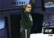 2022 AEW Allure (Upper Deck) Sting (No.120)
