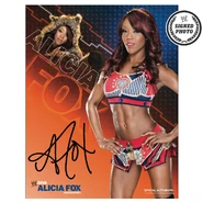 Alicia Fox Signed Photo