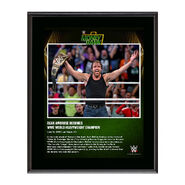 Dean Ambrose Money In The Bank 2016 10 x 13 Photo Plaque