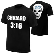 Stone Cold Steve Austin Chicago 3:16 Chicago Edition T-Shirt