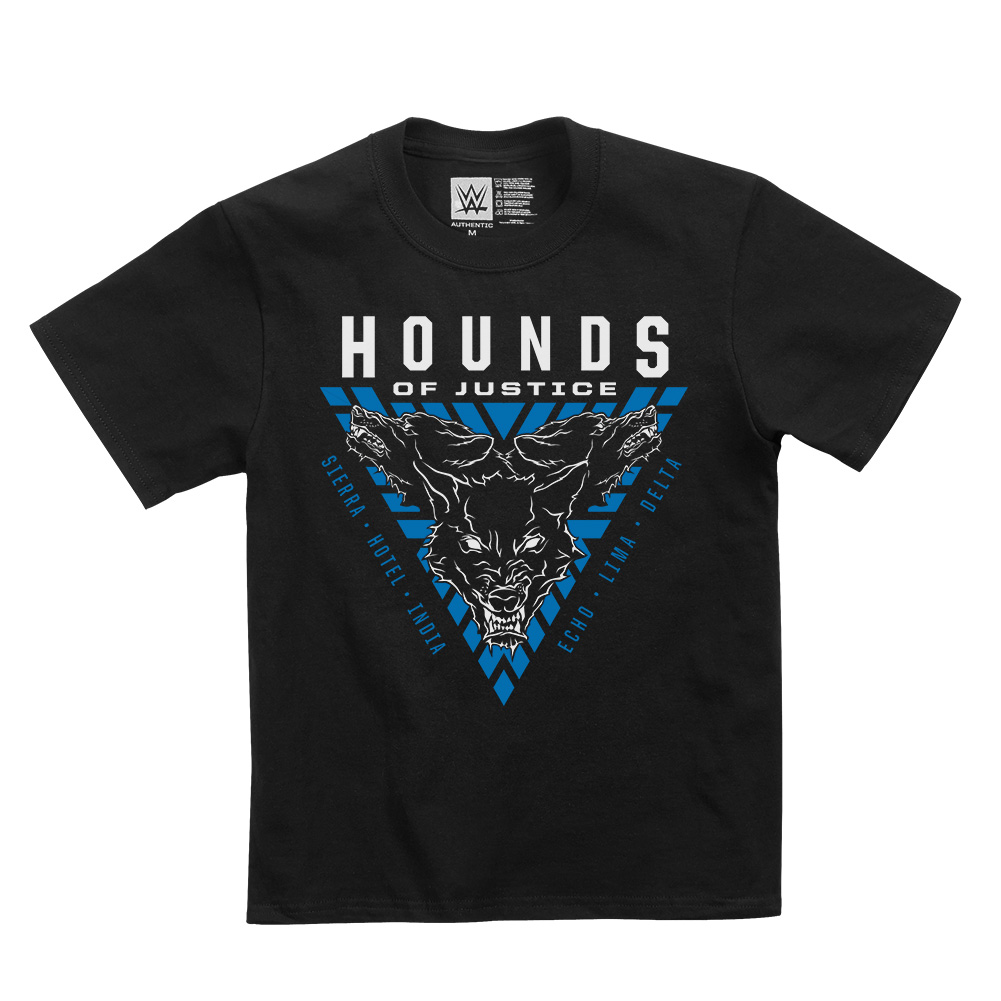 wwe shield hounds of justice t shirt
