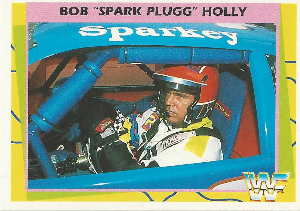 1995 WWF Wrestling Trading Cards (Merlin) Bob "Spark Plugg" Holly (No.168) Pro Wrestling Fandom