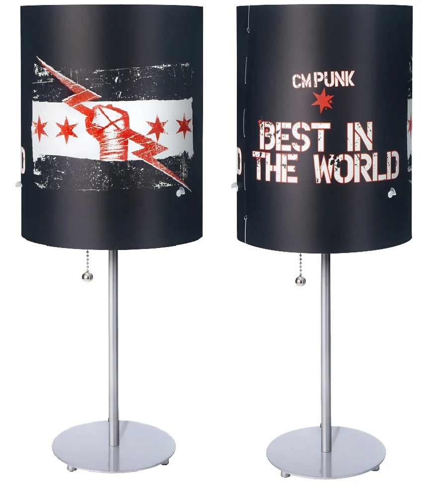 CM Punk "Best In The World" Lamp Pro Wrestling Fandom