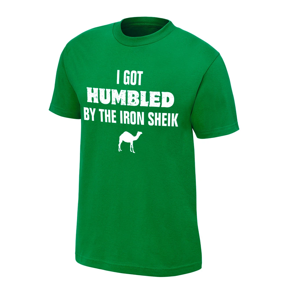 Iron Sheik "I Got Humbled" Finisher TShirt Pro Wrestling Fandom