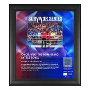 Omos Survivor Series 2021 15x17 Commemorative Plaque