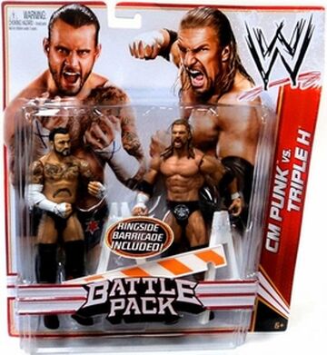 WWE Battle Packs 18 CM Punk & Triple H, Pro Wrestling