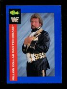 1991 WWF Classic Superstars Cards Million Dollar Man Ted DiBiase (No.9)