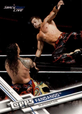 2017 WWE (Topps) Then, Now, Forever Fandango 146