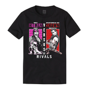 Bret Hart vs Shawn Michaels Rivalries T-Shirt