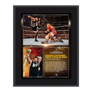 Kevin Owens Night of Champions 2015 10.5 x 13 Photo Collage Plaque
