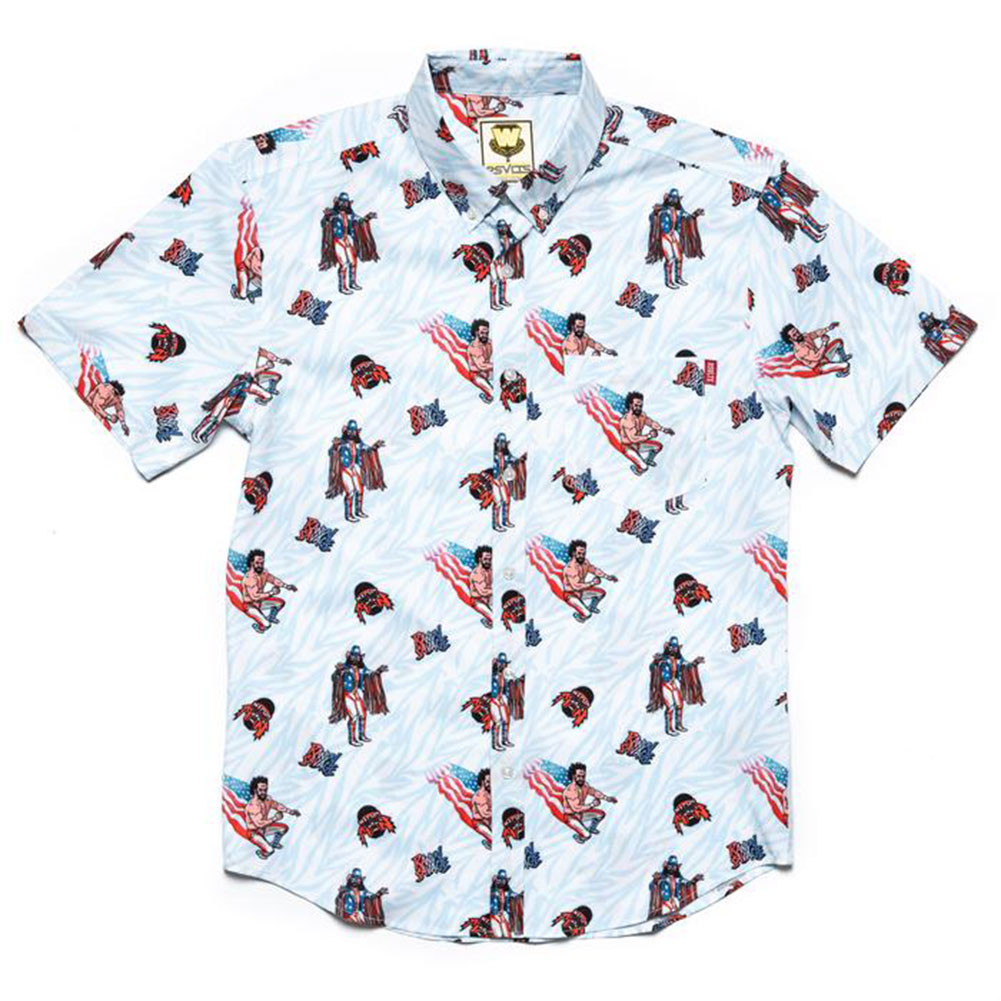 Randy savage button down shirt