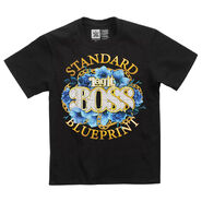 Sasha Banks "Standard Blueprint Legit Boss" Youth Authentic T-Shirt