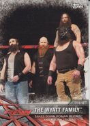 2017 WWE Road to WrestleMania Trading Cards (Topps) The Wyatt Family (No.8)