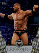 2018 Legends of WWE (Topps) Batista (No.3)