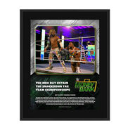 The New Day Money In The Bank 2020 10 x 13 Limited Edition Plaque