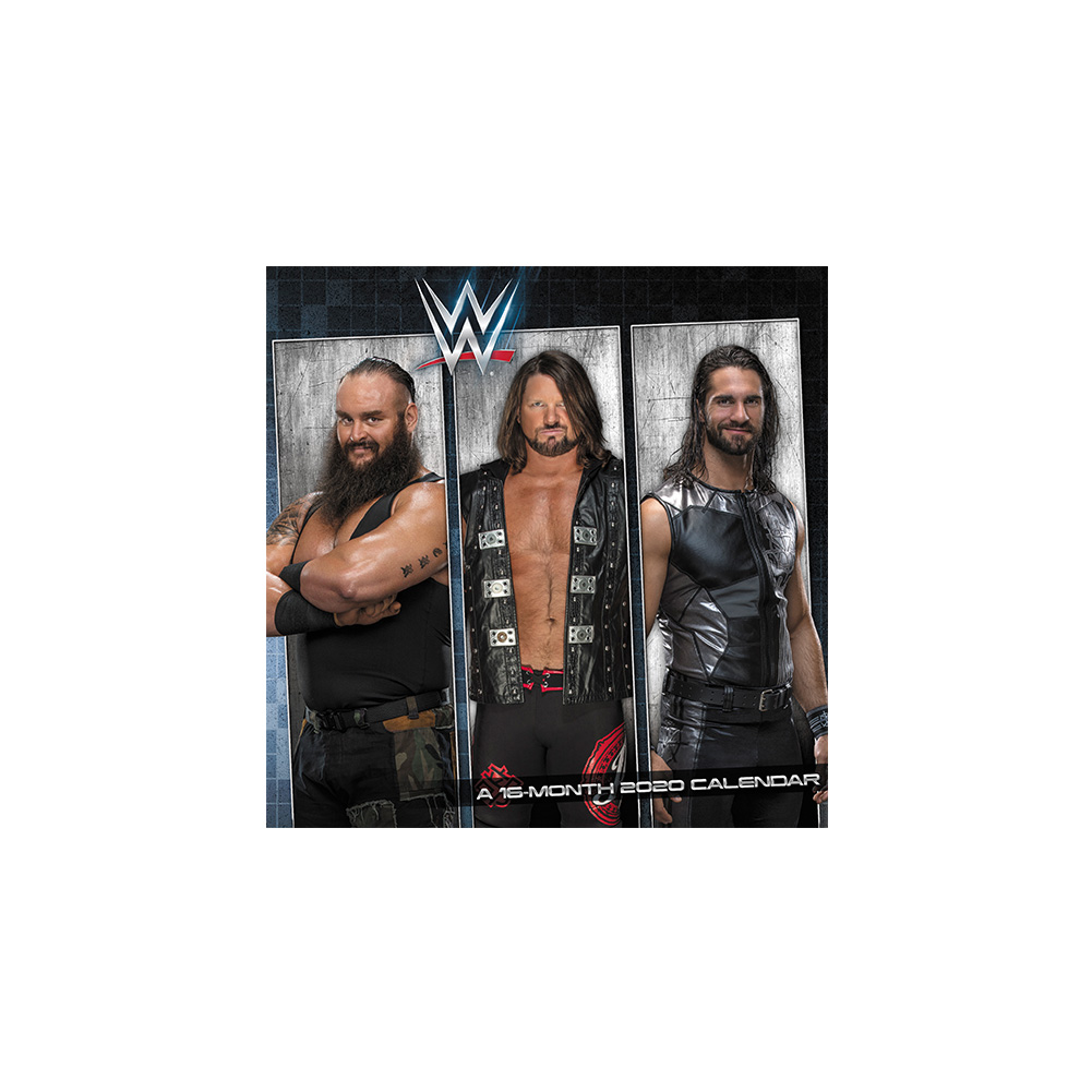 WWE Superstars 2020 Mini Wall Calendar Pro Wrestling Fandom