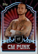 2011 Topps WWE Classic Wrestling CM Punk (No.12)