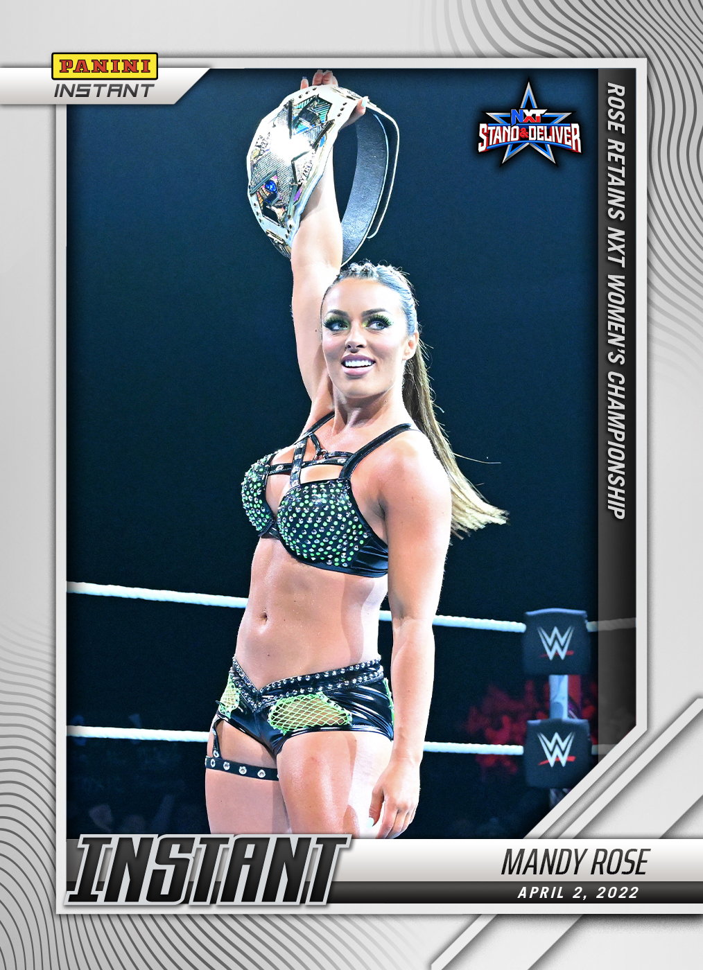 2022 WWE (Panini Instant) Mandy Rose (No.6), Pro Wrestling