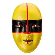 Yellow Plastic Mask