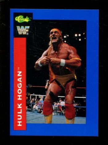 1991 WWF Classic Superstars Cards Hulk Hogan 123