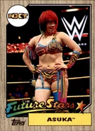 2017 WWE Heritage Wrestling Cards (Topps) Asuka (No.1)