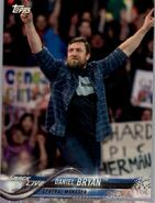 2018 WWE Wrestling Cards (Topps) Daniel Bryan (No.28)