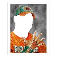 John Cena "U Can't C Me" 11 x 14 Rob Schamberger Art Print