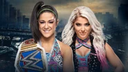 Bayley (c) vs. Alexa Bliss for the WWE SmackDown Women's Championship
