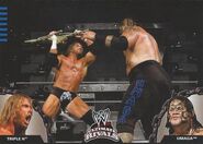 2008 WWE Ultimate Rivals (Topps) Triple H vs. Umaga (No.48)