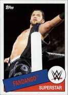 2015 WWE Heritage Wrestling Cards (Topps) Fandango 87