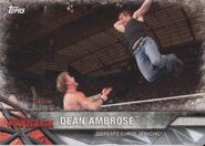 2017 WWE Road to WrestleMania Trading Cards (Topps) Dean Ambrose (No.80)