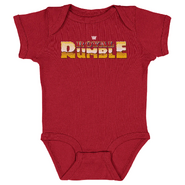 Kids Baby Onesie Royal Rumble Logo WHT