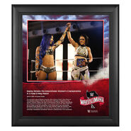 WrestleMania 36 Bayley 15 x 17 Limited Edition Plaque