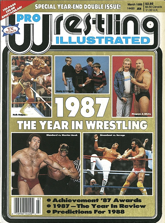 Pro Wrestling Illustrated March 1988 Pro Wrestling Fandom