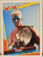 1992 WCW Trading Cards (Topps) Sting (No.2)