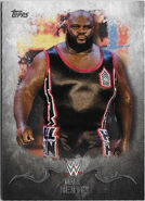 2016 Topps WWE Undisputed Wrestling Cards Mark Henry (No.22)