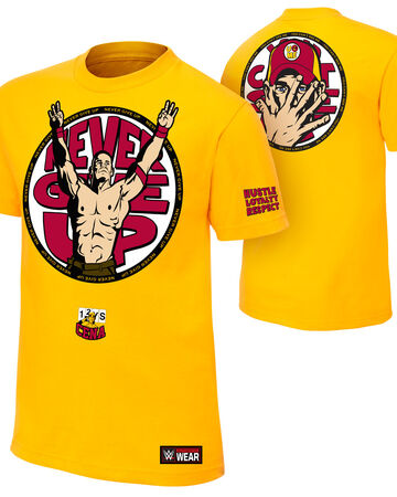 John Cena U Can T C Me Yellow T Shirt Pro Wrestling Fandom