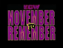 November to Remember Logo