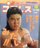 Weekly Pro Wrestling No. 524 November 24, 1992