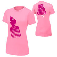 Prime Time Players "Rise Above Cancer" Pink Women's T-Shirt