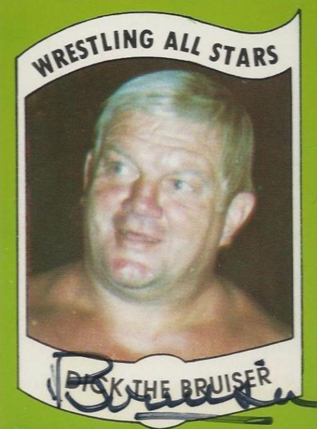 1982 Wrestling All Stars Series A And B Trading Cards Dick The Bruiser No33 Pro Wrestling 3519