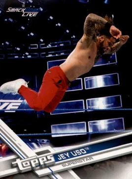 2017 WWE (Topps) Then, Now, Forever Jey Uso 148