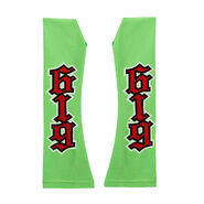 REY MYSTERIO RED GREEN ARM SLEEVES
