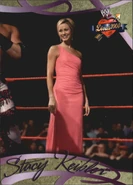 2004 WWE Divas 2005 (Fleer) Stacy Keibler (No.17)