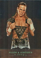 2008 WWE Heritage III Chrome Trading Cards (Topps) (Allen & Ginter) Shawn Michaels (No.5)