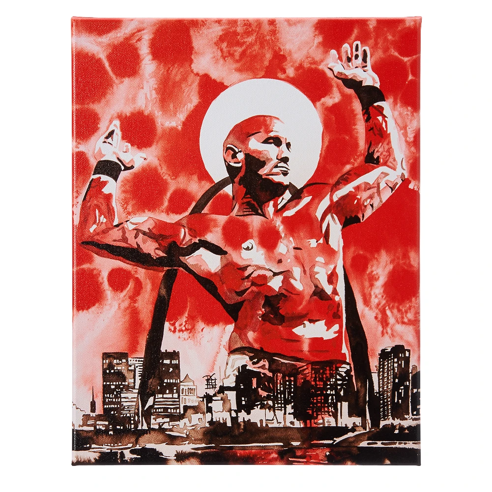 Randy Orton 11 X 14 Gallery Wrapped Canvas Wall Art Pro Wrestling Fandom