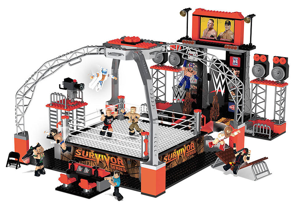 Wwe sale ring playset