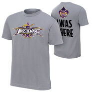 WrestleMania 30 I Was There Silver T-Shirt