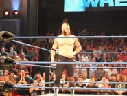 Luster at an Impact Wrestling show.