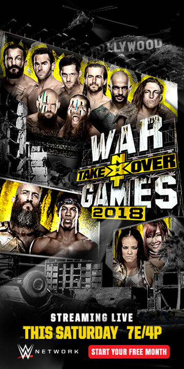 Nxt takeover war hotsell games live stream
